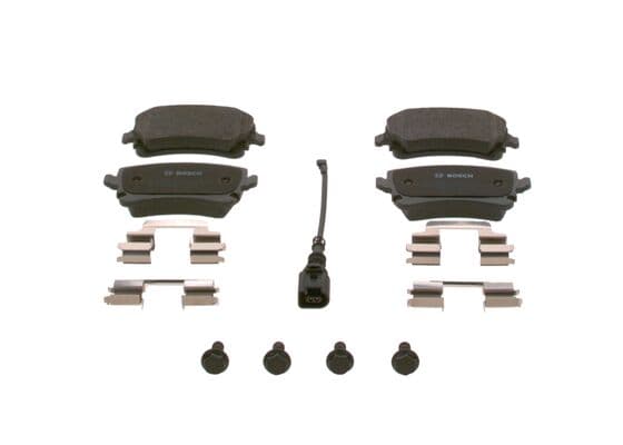 Bosch BP1018 Diskli fren balatası seti; arka 1