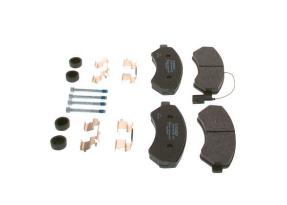 Bosch BP1019 Diskli fren balatası seti; ön küçük görsel 2