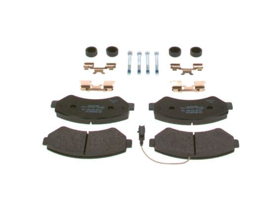Bosch BP1019 Diskli fren balatası seti; ön küçük görsel 3