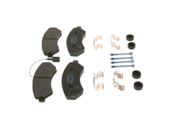 Bosch BP1019 Diskli fren balatası seti; ön küçük görsel 4
