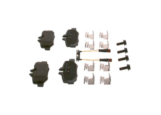 Bosch BP2703 Diskli fren balatası seti; arka küçük görsel 4