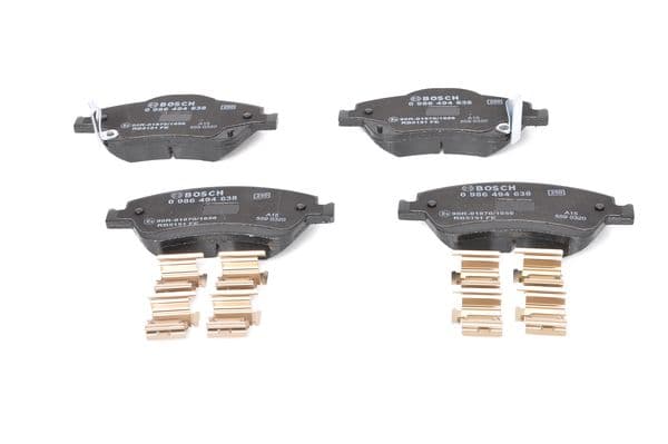 Bosch BP2733 Diskli fren balatası seti; ön küçük görsel 6