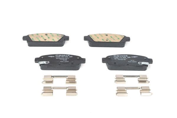 Bosch BP1661 Diskli fren balatası seti; arka küçük görsel 6