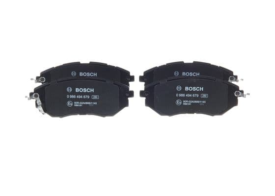 Bosch BP1674 Diskli fren balatası seti; ön 1