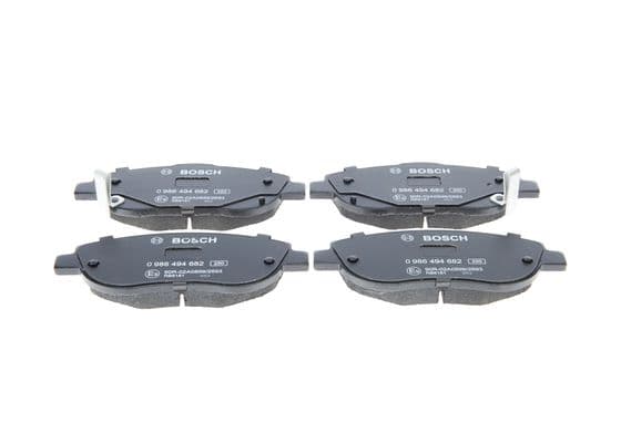 Bosch BP1677 Diskli fren balatası seti; ön küçük görsel 6