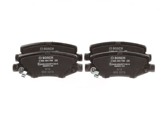 Bosch BP1701 Diskli fren balatası, diskli fren balatası seti 1