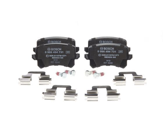 Bosch BP1746 Diskli fren balatası seti; arka 1