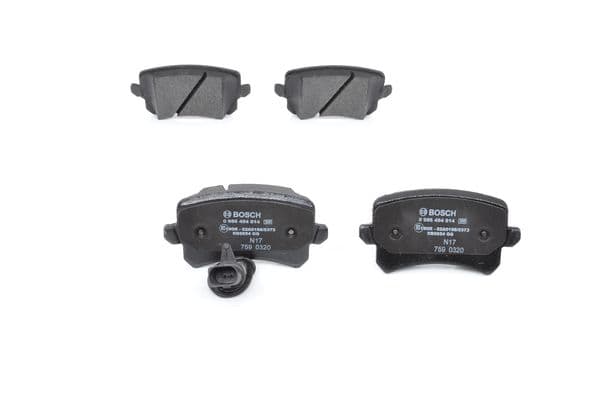 Bosch BP1988 Diskli fren balatası seti; arka 1