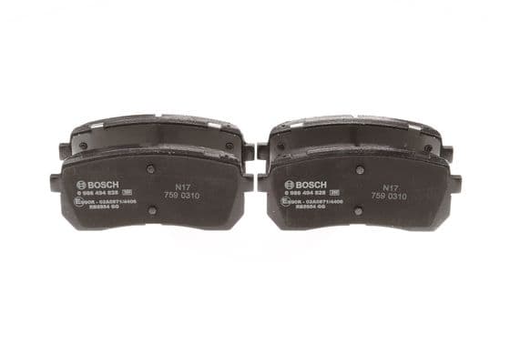 Bosch BP2002 Diskli fren balatası seti; arka 1