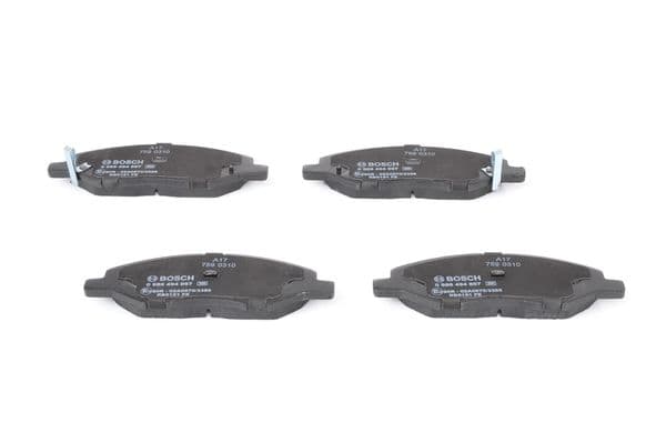 Bosch BP2041 Diskli fren balatası seti; ön küçük görsel 6