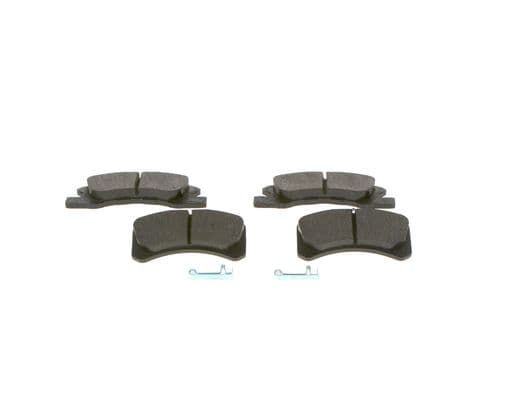 Bosch BP2052 Diskli fren balatası seti; ön küçük görsel 5