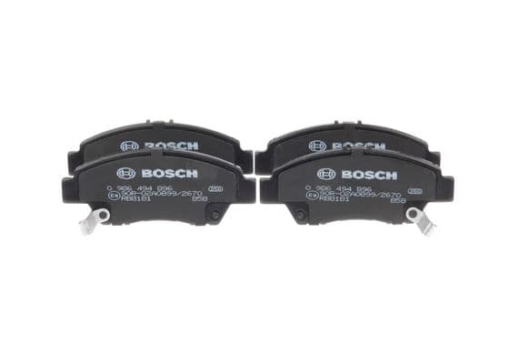 Bosch BP1884 Diskli fren balatası seti; ön 1