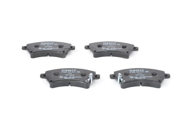 Bosch BP1541 Diskli fren balatası seti; ön küçük görsel 6