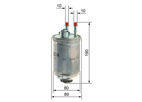 Bosch NM 007 Grey Line yakıt hattı filtresi 1