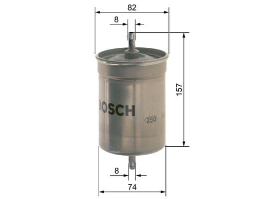 Bosch FM 008 Grey Line yakıt hattı filtresi 1