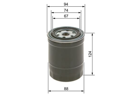 Bosch NM 018 Grey Line yakıt filtresi değiştirme kutusu 1