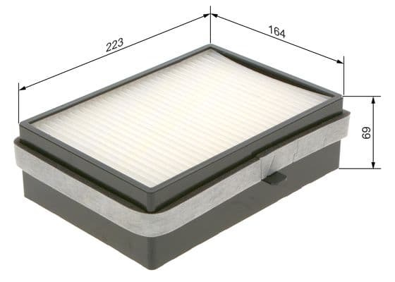 Bosch MM 000 Filtre, Araç içi Grey Line 1