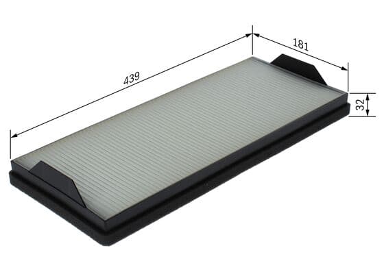 Bosch MM 011 Filtre, Araç içi Grey Line küçük görsel 5
