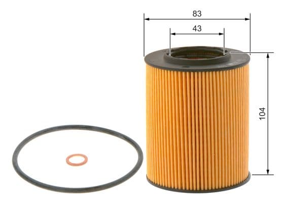 Bosch 2002-2005 BMW Z 4 2.5 i 25 6S 5 Motor 189hp Periyodik Bakım Seti küçük görsel 3