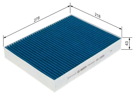 Bosch A 8591 Araç içi aktif karbon filtresi+pro küçük görsel 5