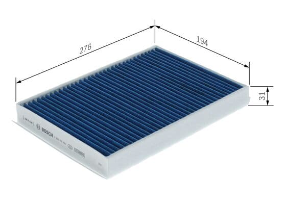 Bosch A 8661 Araç içi aktif karbon filtresi+pro küçük görsel 5