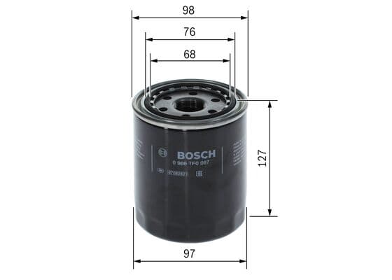 Bosch P 0087 Yağ filtresi küçük görsel 5
