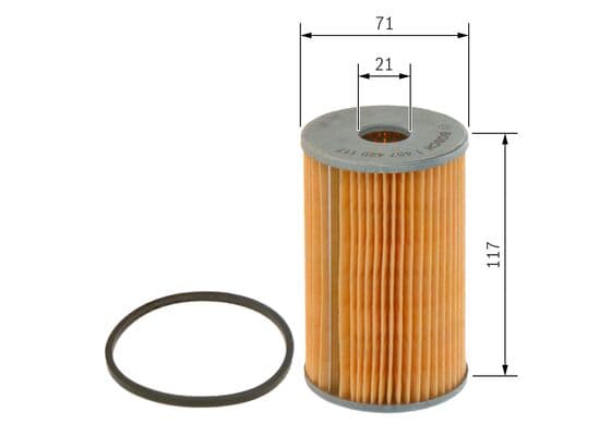 Bosch P 9117 Yağ filtre tertibatı küçük görsel 5