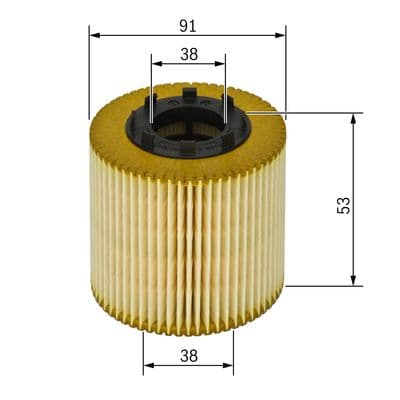 Bosch P 9239 Yağ filtre tertibatı 1