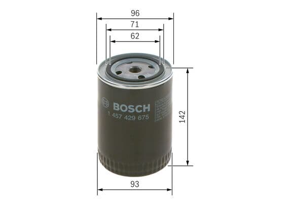 Bosch N 9675 Yakıt filtresi değiştirilebilir gövdesi küçük görsel 5