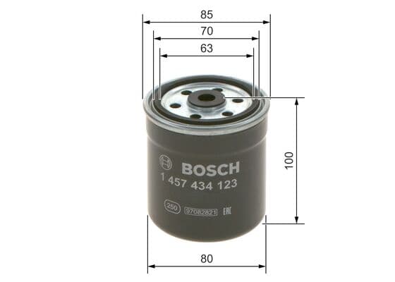 Bosch N 4123 Yakıt filtresi değiştirilebilir gövdesi küçük görsel 5