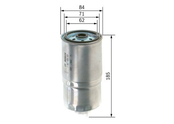 Bosch N 4187 Yakıt filtresi değiştirilebilir gövdesi küçük görsel 5