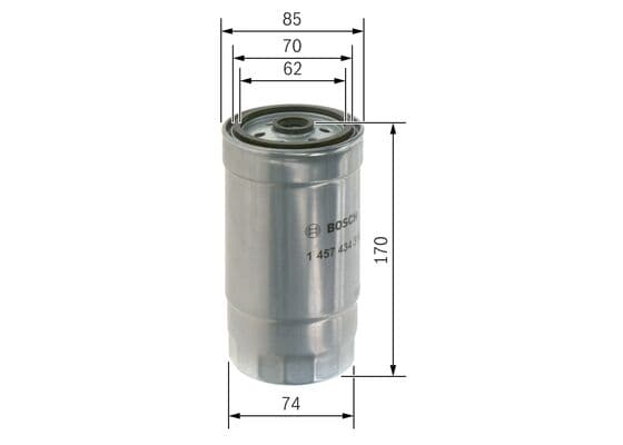 Bosch N 4310 Yakıt filtresi değiştirilebilir gövdesi küçük görsel 5
