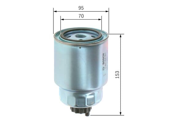Bosch Filtre Sistemleri Yakıt filtresi değiştirilebilir gövdesi küçük görsel 5