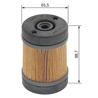 Bosch D 6006 DNOX filtre elemanı servis seti 1