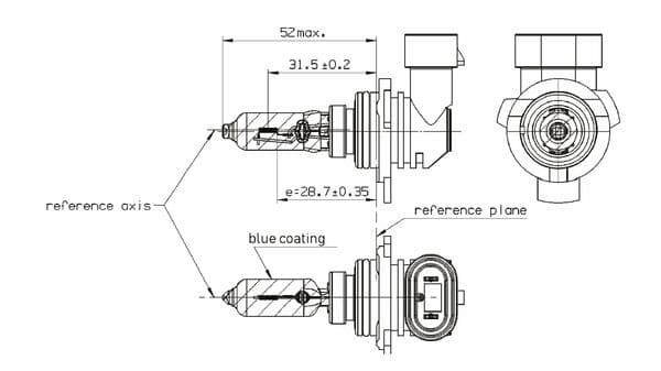 Bosch HIR2 (9012) Ampul, Ultra White küçük görsel 8