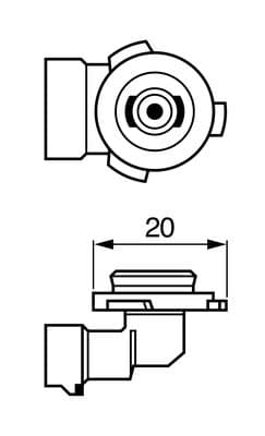 Bosch H10 Ampul, Pure Light küçük görsel 5