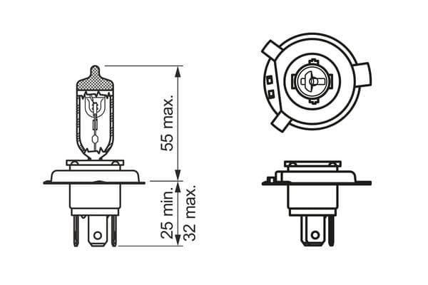 Bosch HS1 Ampul, Pure Light küçük görsel 6