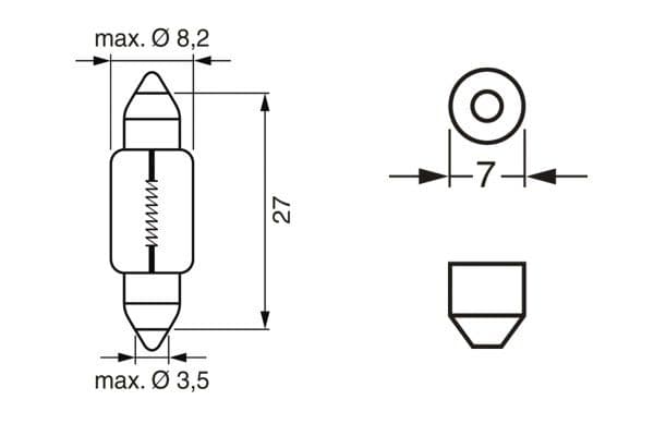 Bosch Aydınlatma Sistemleri Ampul, Pure Light küçük görsel 6