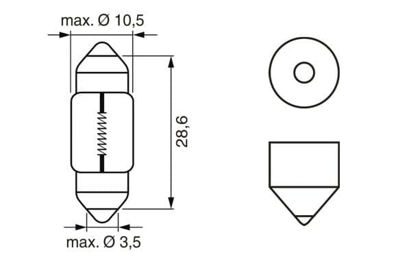 Bosch Aydınlatma Sistemleri Ampul, Pure Light küçük görsel 6