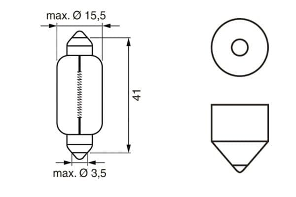 Bosch Aydınlatma Sistemleri Ampul, Pure Light küçük görsel 6