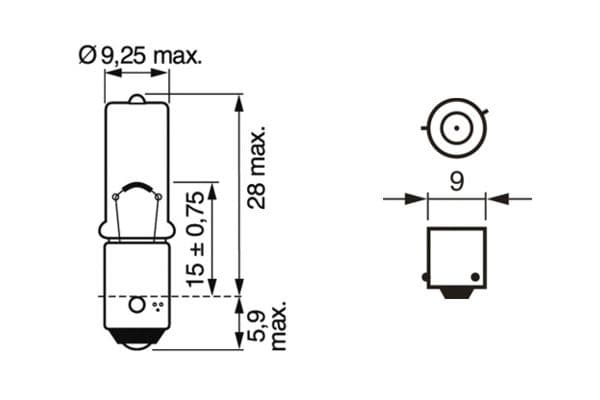Bosch H6W Ampul, Pure Light küçük görsel 6
