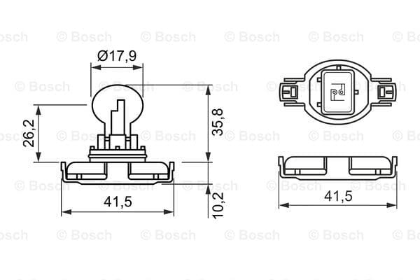 Bosch PS19W Ampul, Pure Light küçük görsel 6