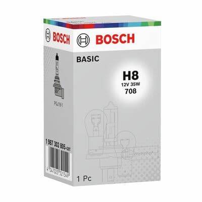 Bosch H8 Ampul, Basic 1