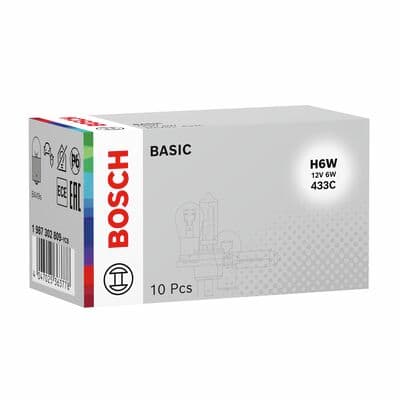 Bosch H6W Ampul, Basic 1