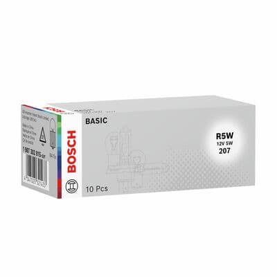Bosch R5W Ampul, Basic 1