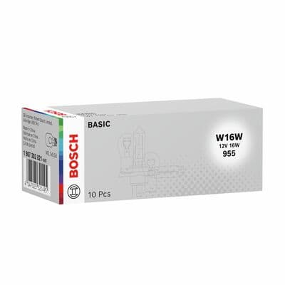 Bosch W16W Ampul, Basic 1