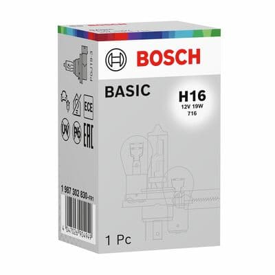 Bosch H16 Ampul, Basic 1