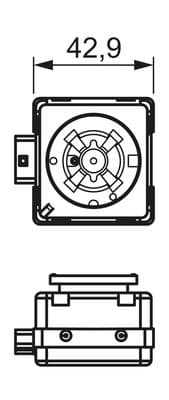 Bosch D3S Gaz deşarj lambası, Xenon White HID küçük görsel 7