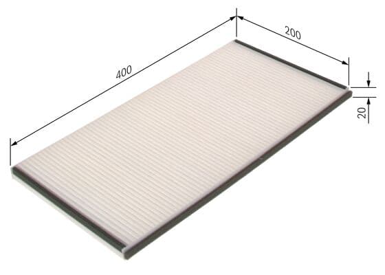 Bosch Filtre Sistemleri Filtre, iç kısım küçük görsel 5