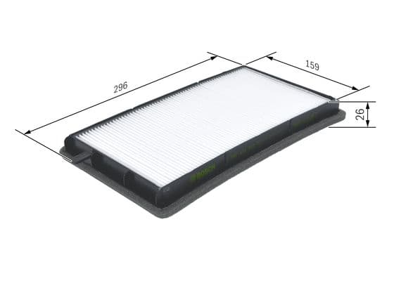 Bosch M 2002 Filtre, iç kısım 1